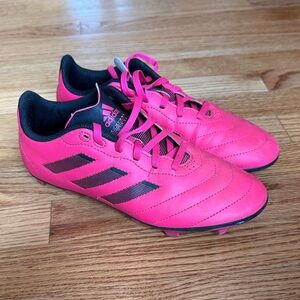 Adidas Kids' Pink Soccer Cleats Sz 5.5